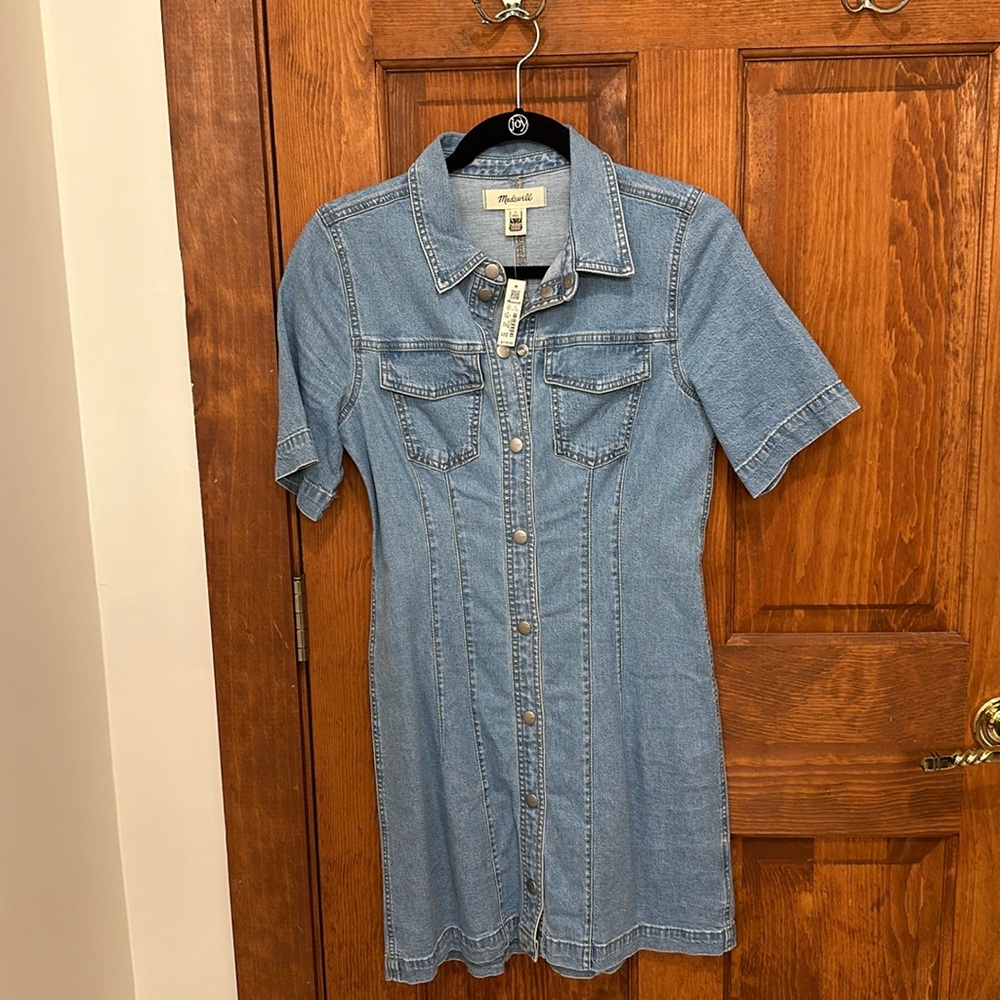 Brand new Maxwell denim dress, NWT